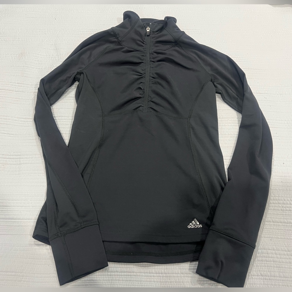 Adidas half zip jacket